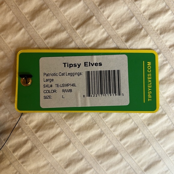 Tipsy Elves Patriotic Kitty Leggings - Picture 6 of 6